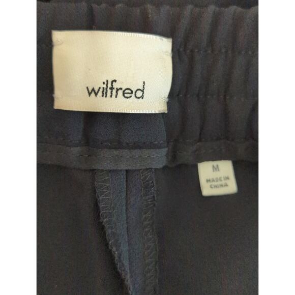 Wilfred High Waisted Black & White Size Zip Casual Pull On Pants MEDIUM - Picture 10 of 10